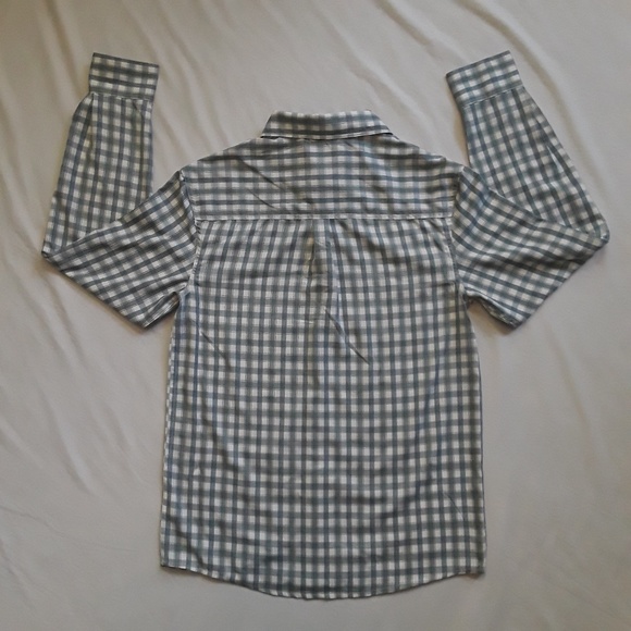 Wrangler Outdoor Series Mens Long Sleeve Plaid Shirt Small Reg Fit Performance - Picture 6 of 8